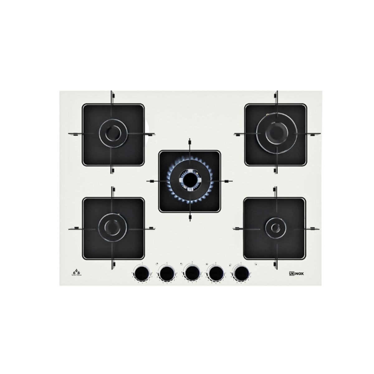 Ares 70 XF Beyaz Cam Ocak - Ares - Cam Ocak - Ukinox Eviye ve