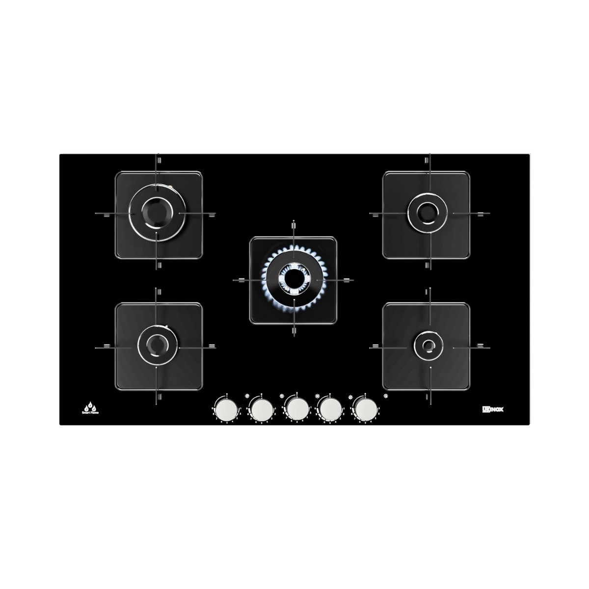 Ares 90 XF Siyah Cam Ocak - Ares - Cam Ocak - Ukinox Eviye ve