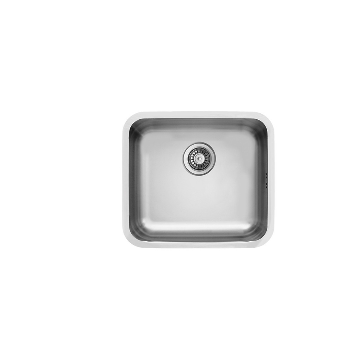 D 450 eco / R75 Tek Gözlü Çelik Pres Eviye - Undermount Series