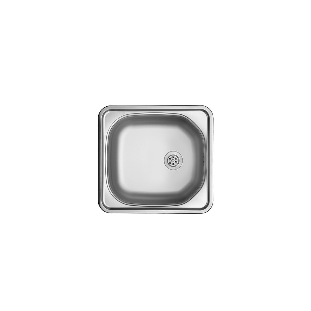 APOLLO 465 Tek Gözlü Çelik Pres Eviye - Compact Series - Çelik