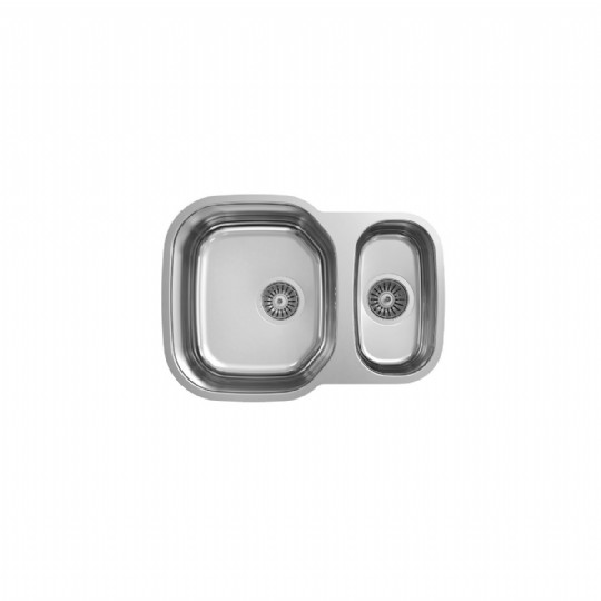 D 556 Tek Gözlü Çelik Pres Eviye - Undermount Series - Çelik Pres